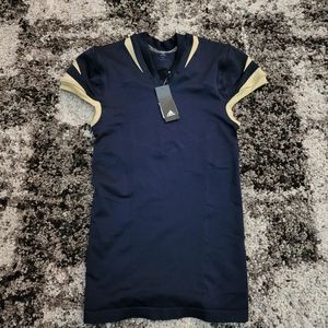 $230 Adidas GT Core Notre Dame Football Jersey Mens Size XL Navy Blue NWT DT8796